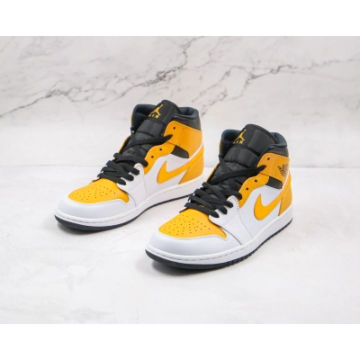 Air Jordan 1 Mid University Gold 02