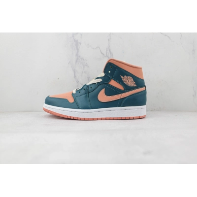 Air Jordan 1 Pink Green 01