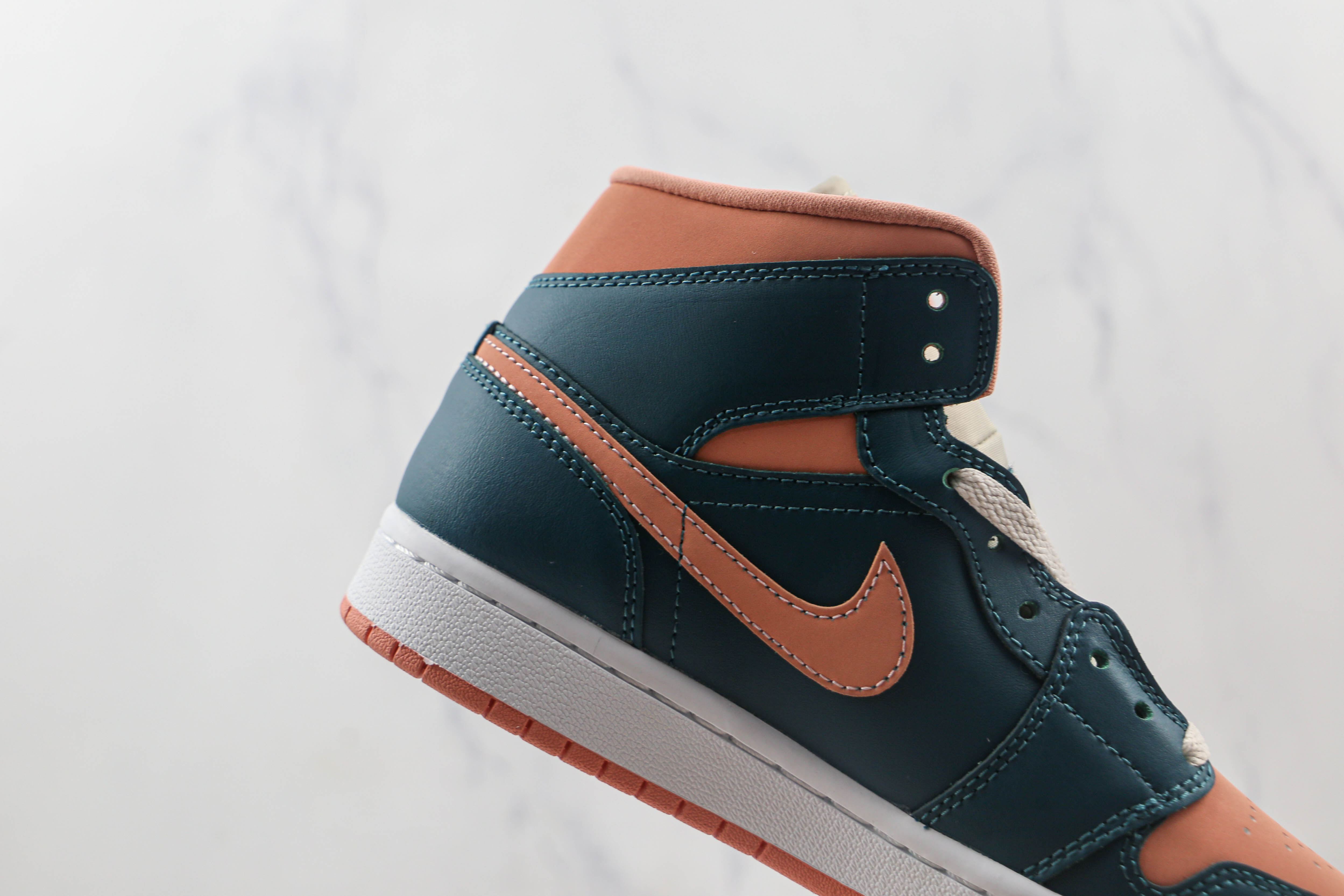 Air Jordan 1 Pink Green