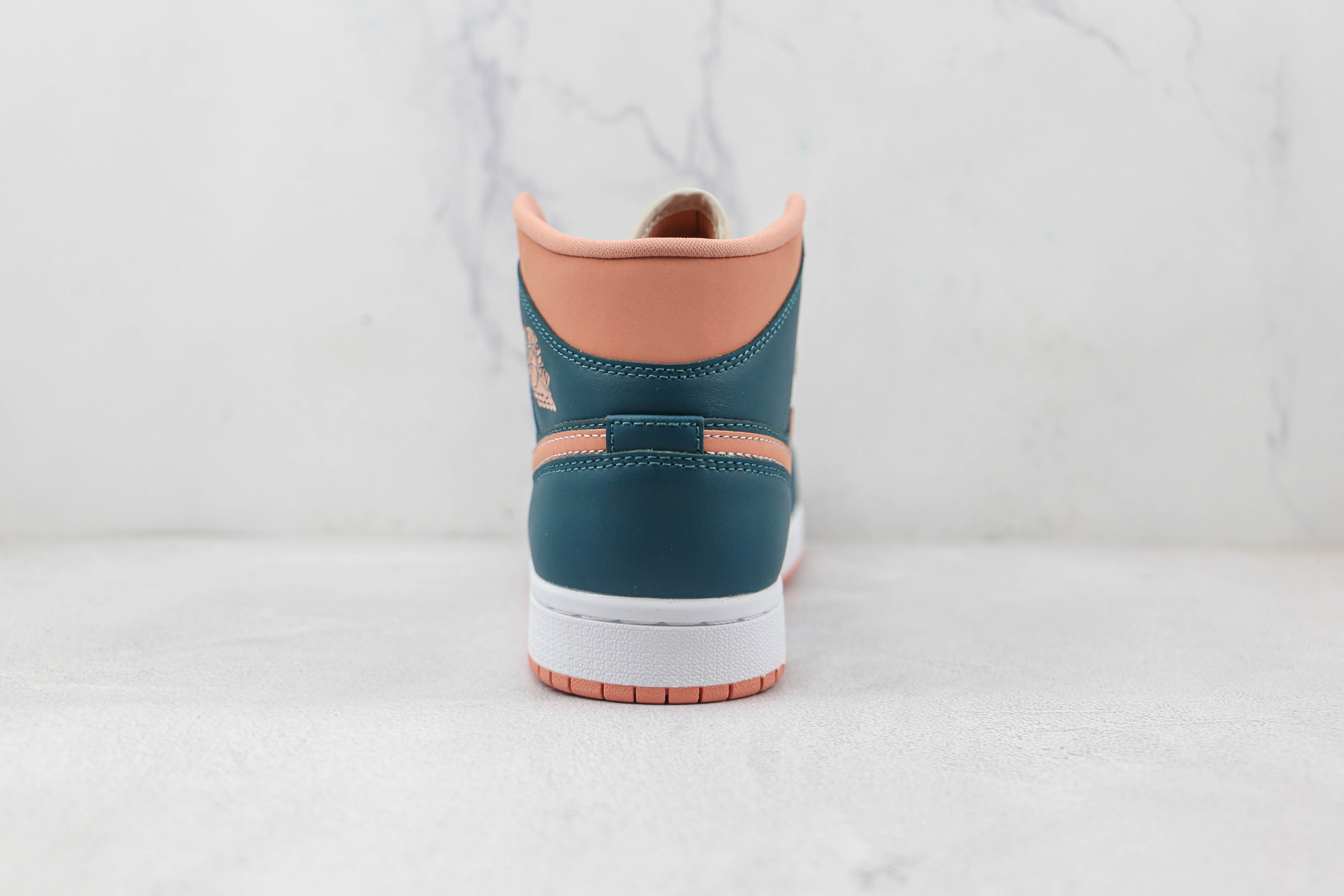 Air Jordan 1 Pink Green