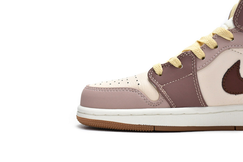 Air Jordan 1 Mid Brown Tan