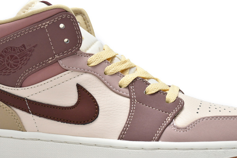 Air Jordan 1 Mid Brown Tan