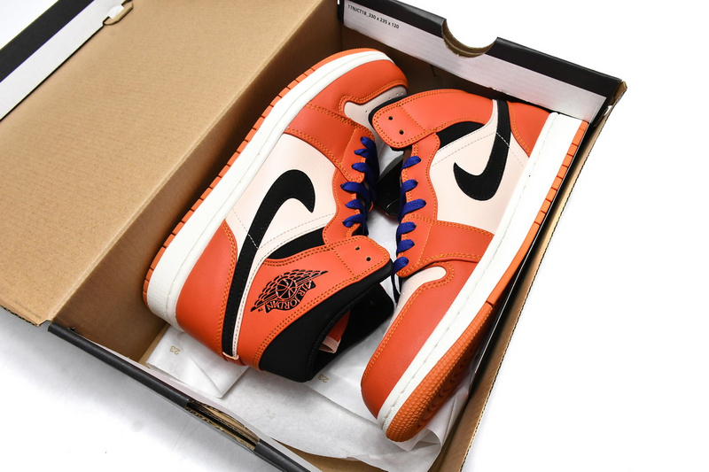 Air Jordan 1 Mid SE Team Orange