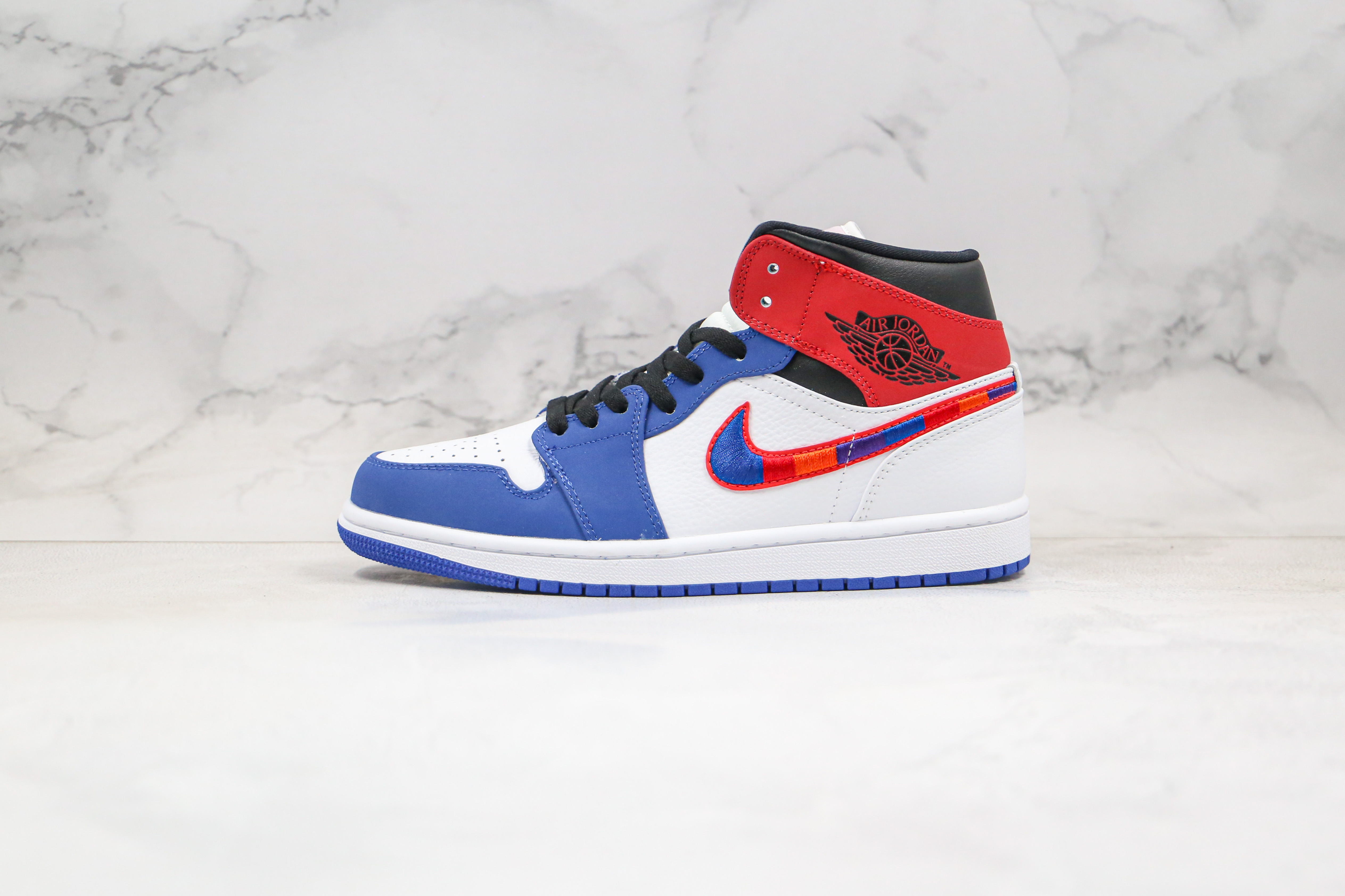 Air Jordan 1 Mid SE “Multi-Color Swoosh”