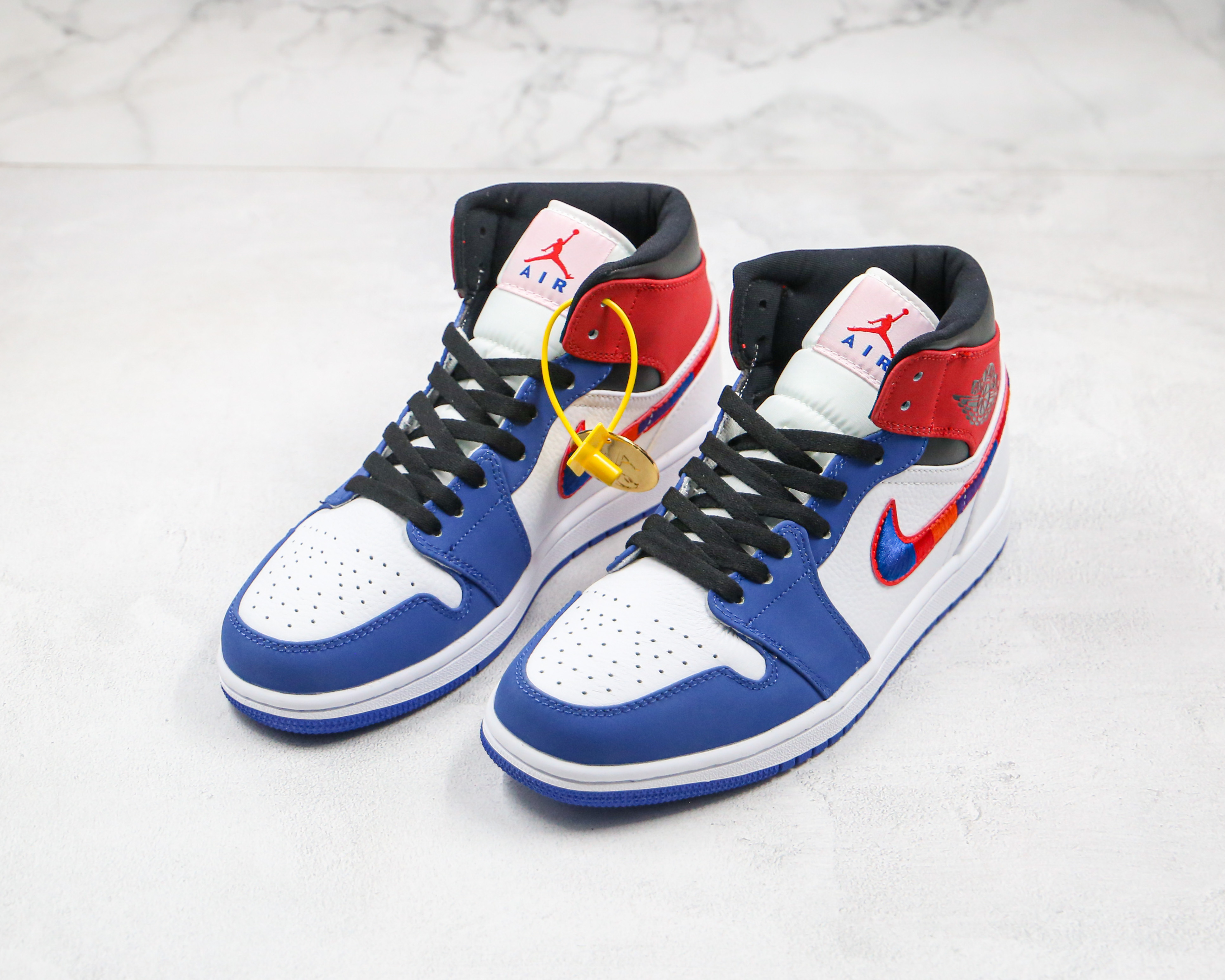 Air Jordan 1 Mid SE “Multi-Color Swoosh”
