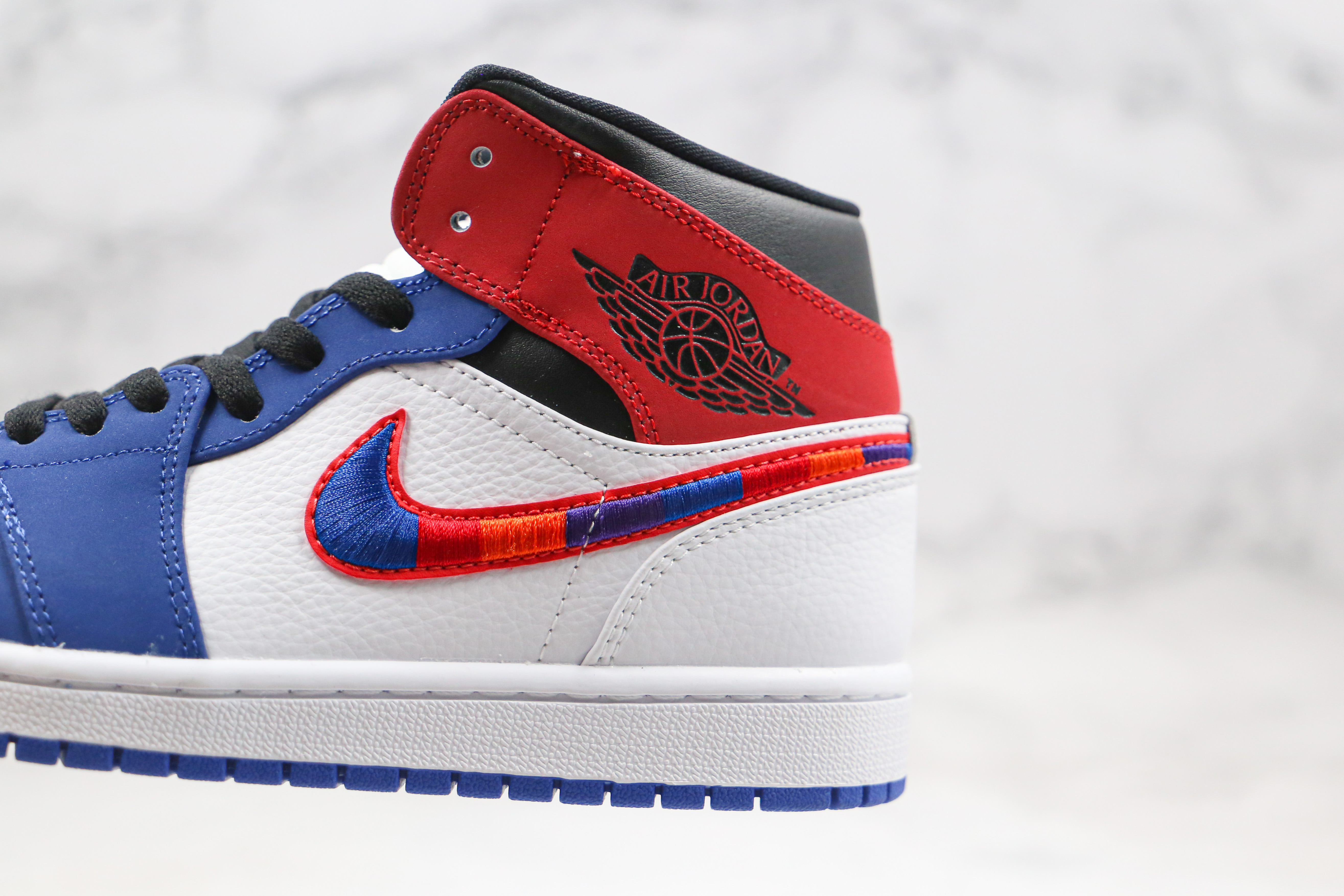 Air Jordan 1 Mid SE “Multi-Color Swoosh”