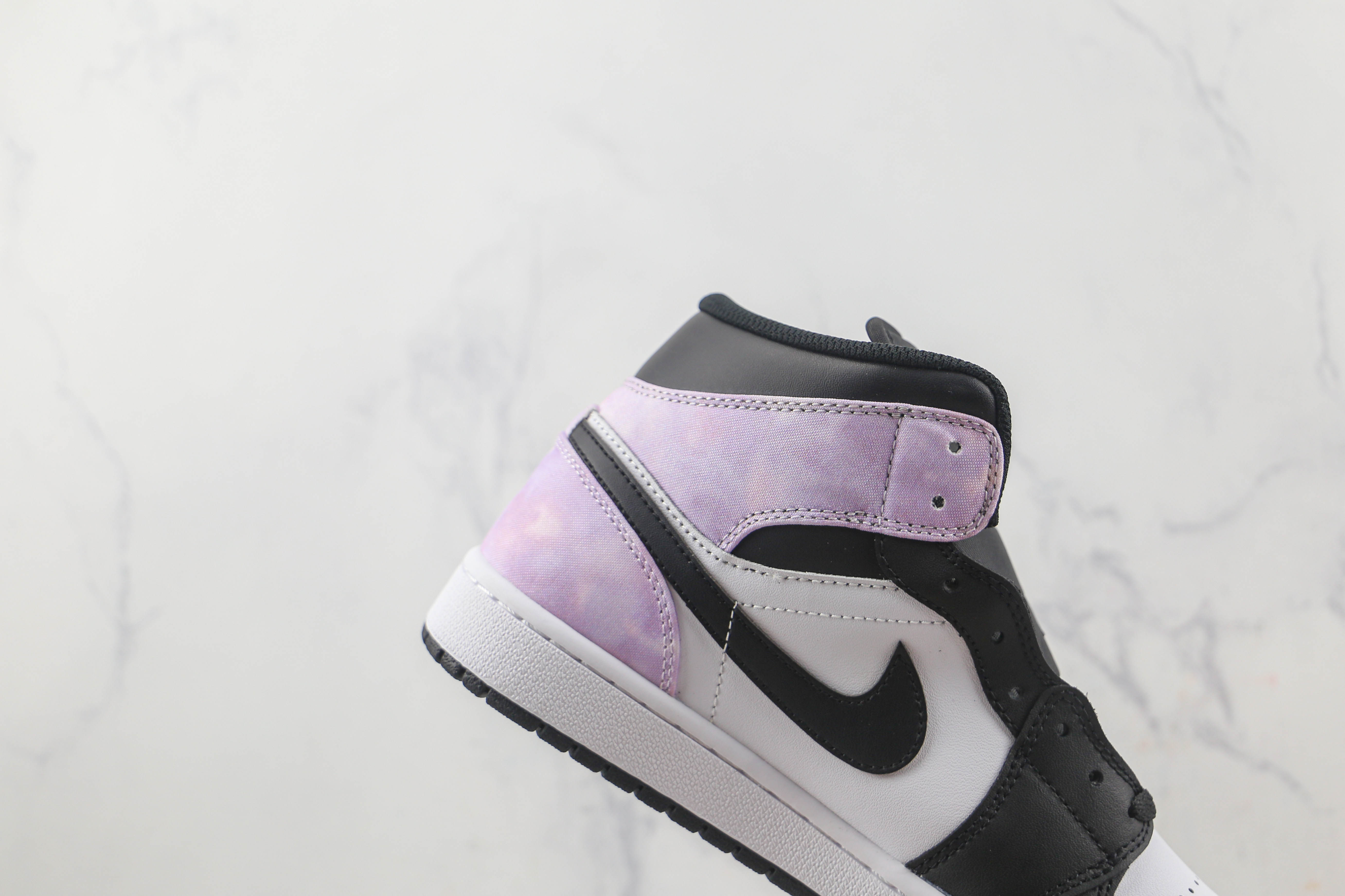 Air Jordan 1 Black White Purple