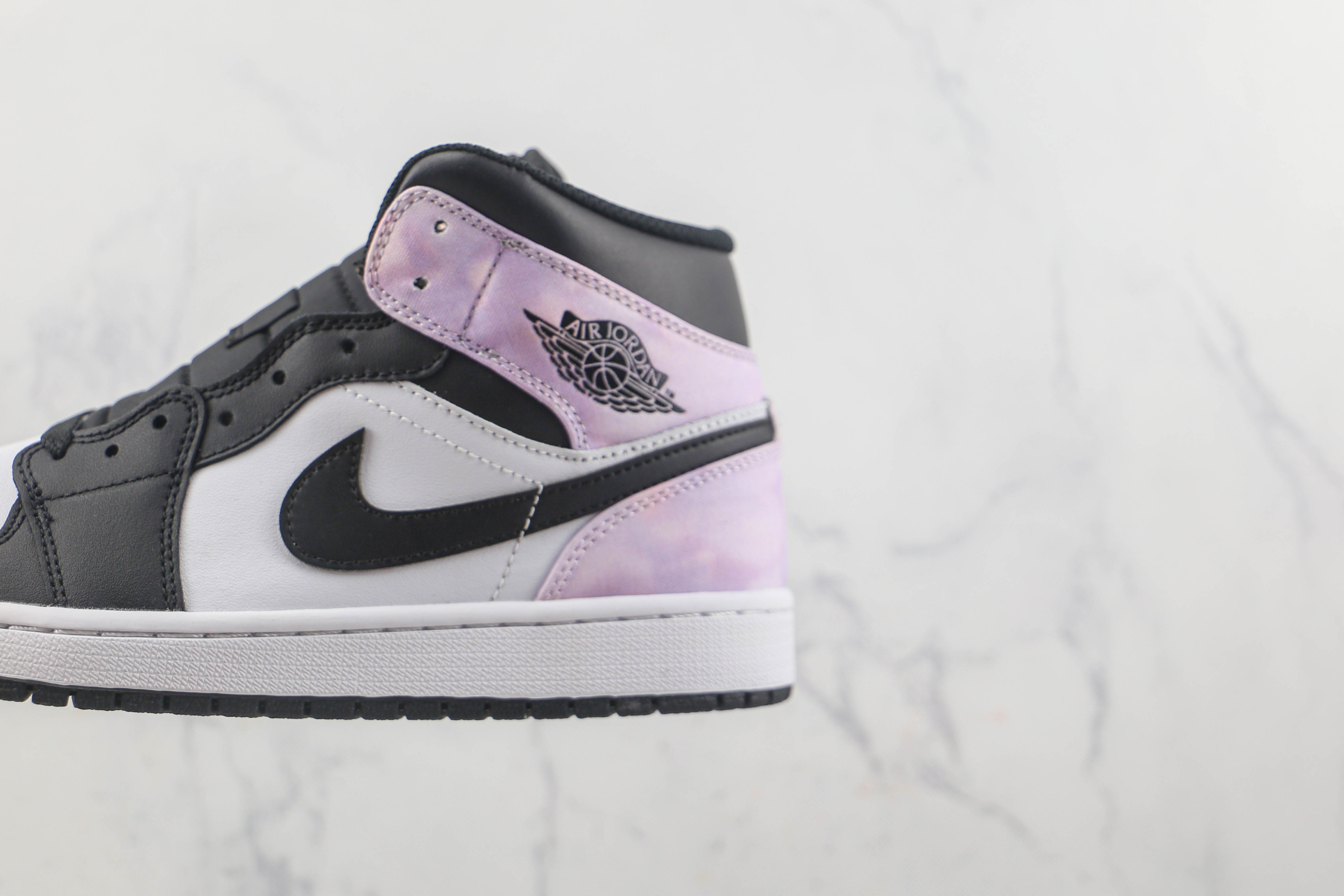 Air Jordan 1 Black White Purple