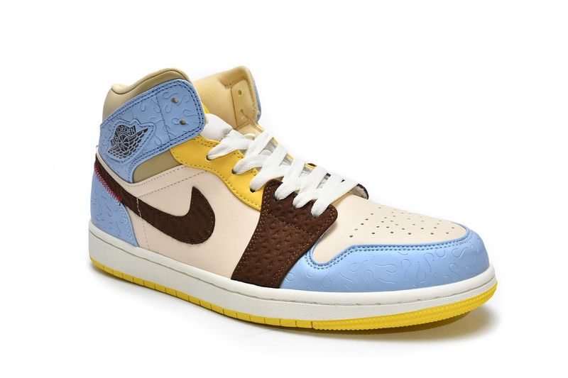 Air Jordan 1 Mid SE Fearless Maison Chateau