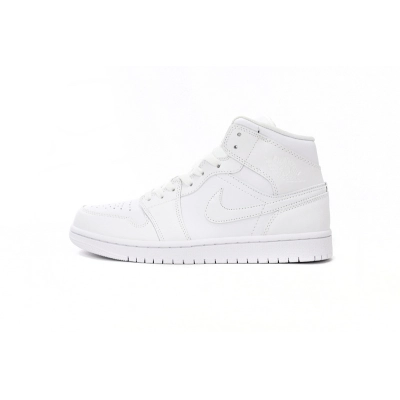 Air Jordan 1 All White 01
