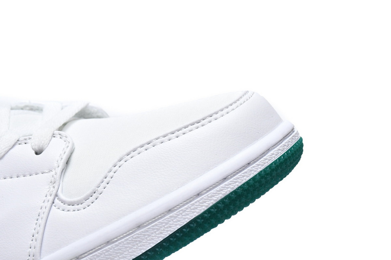 Air Jordan 1 Mid White Mystic Green