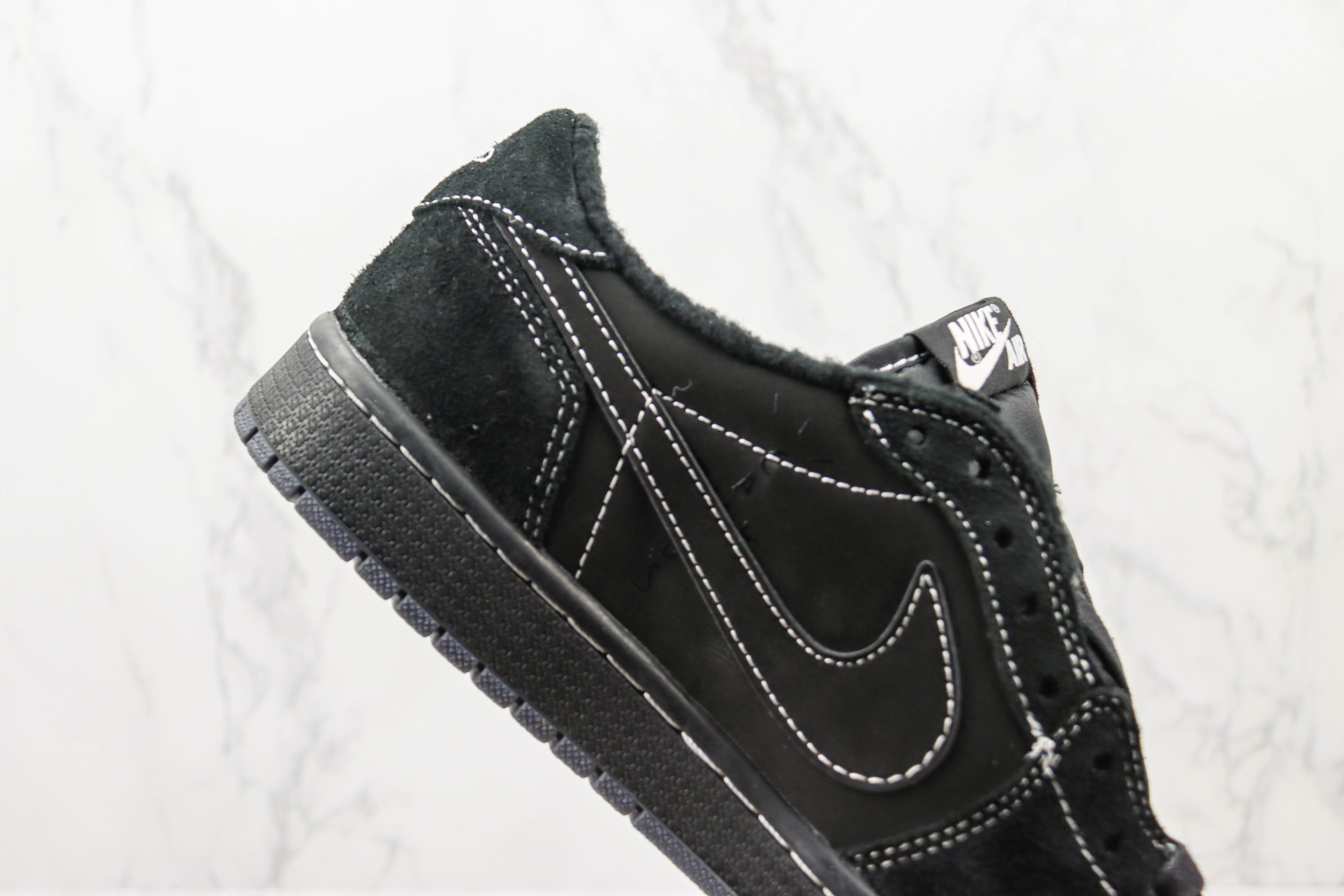 Travis Scott x Air Jordan 1 Low Black Phantom