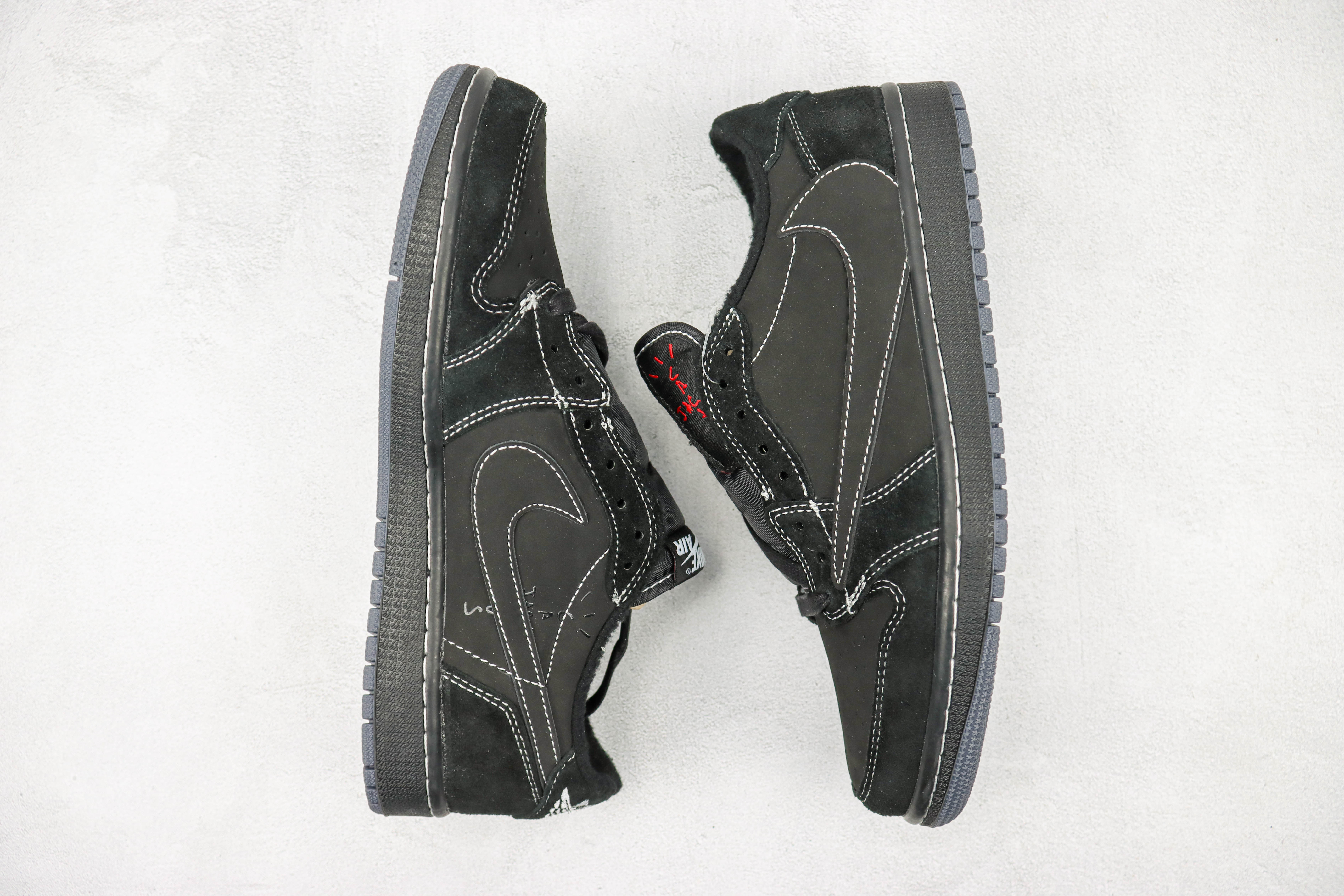 Travis Scott x Air Jordan 1 Low Black Phantom