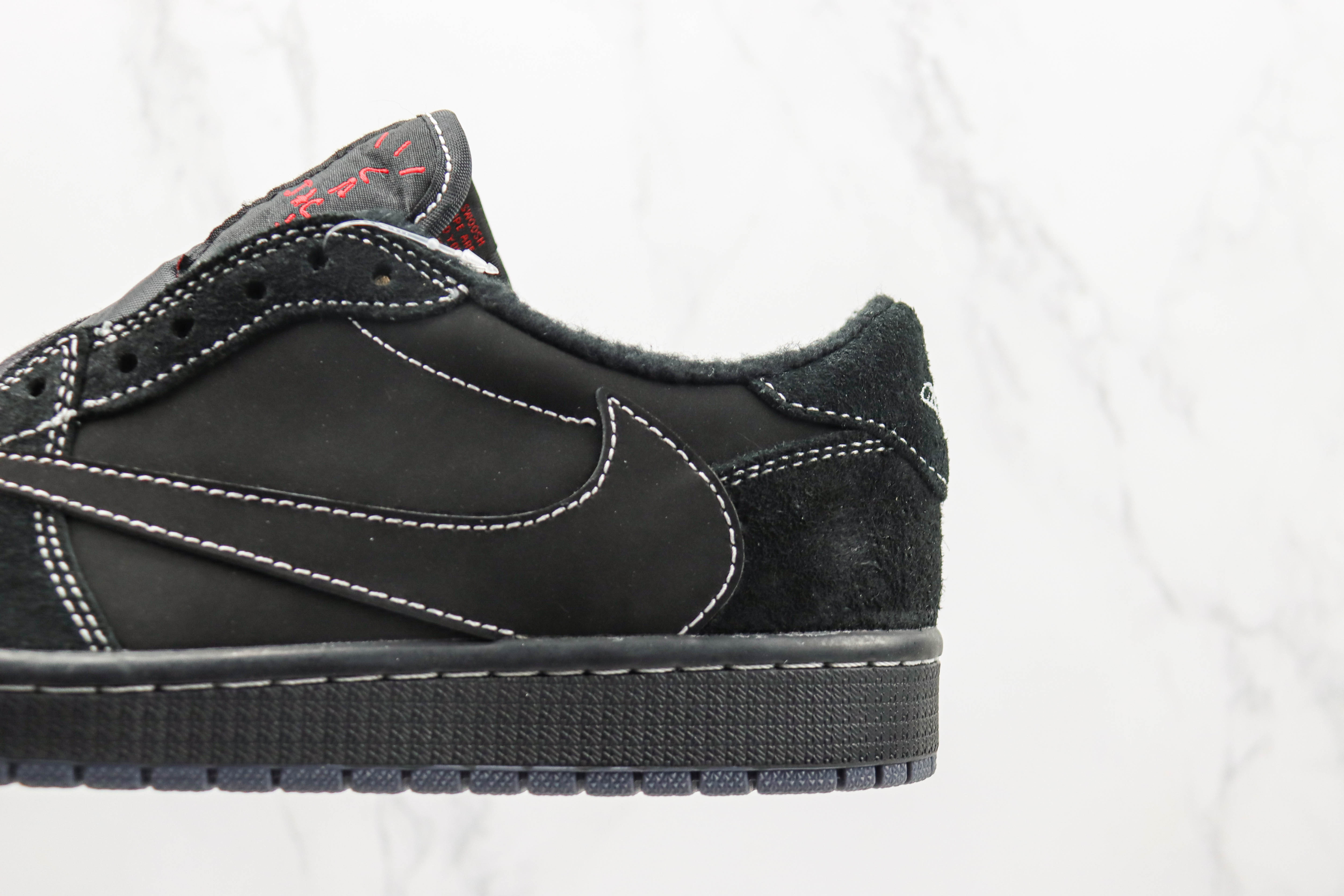Travis Scott x Air Jordan 1 Low Black Phantom