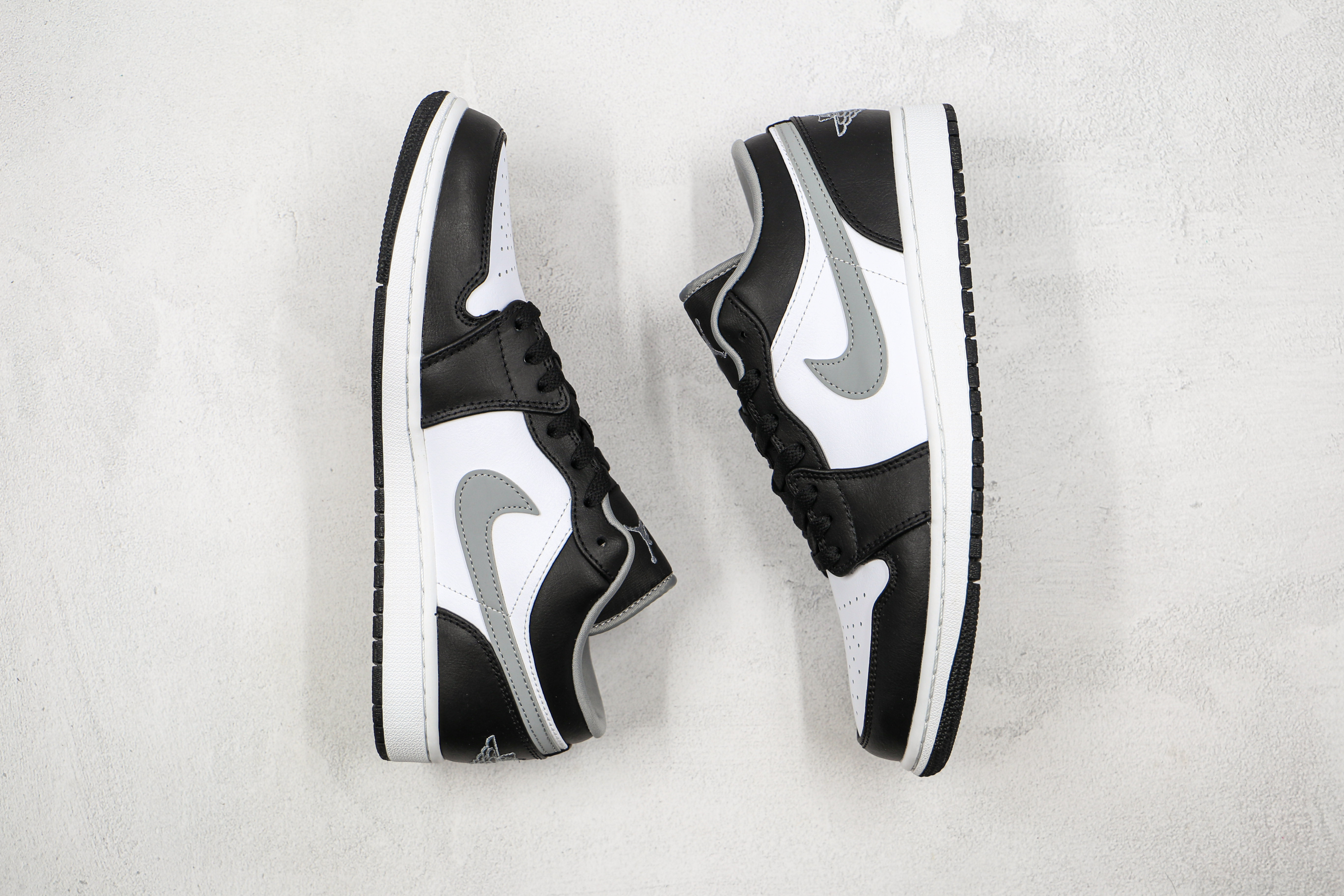 Air Jordan 1 Low Black Particle Grey