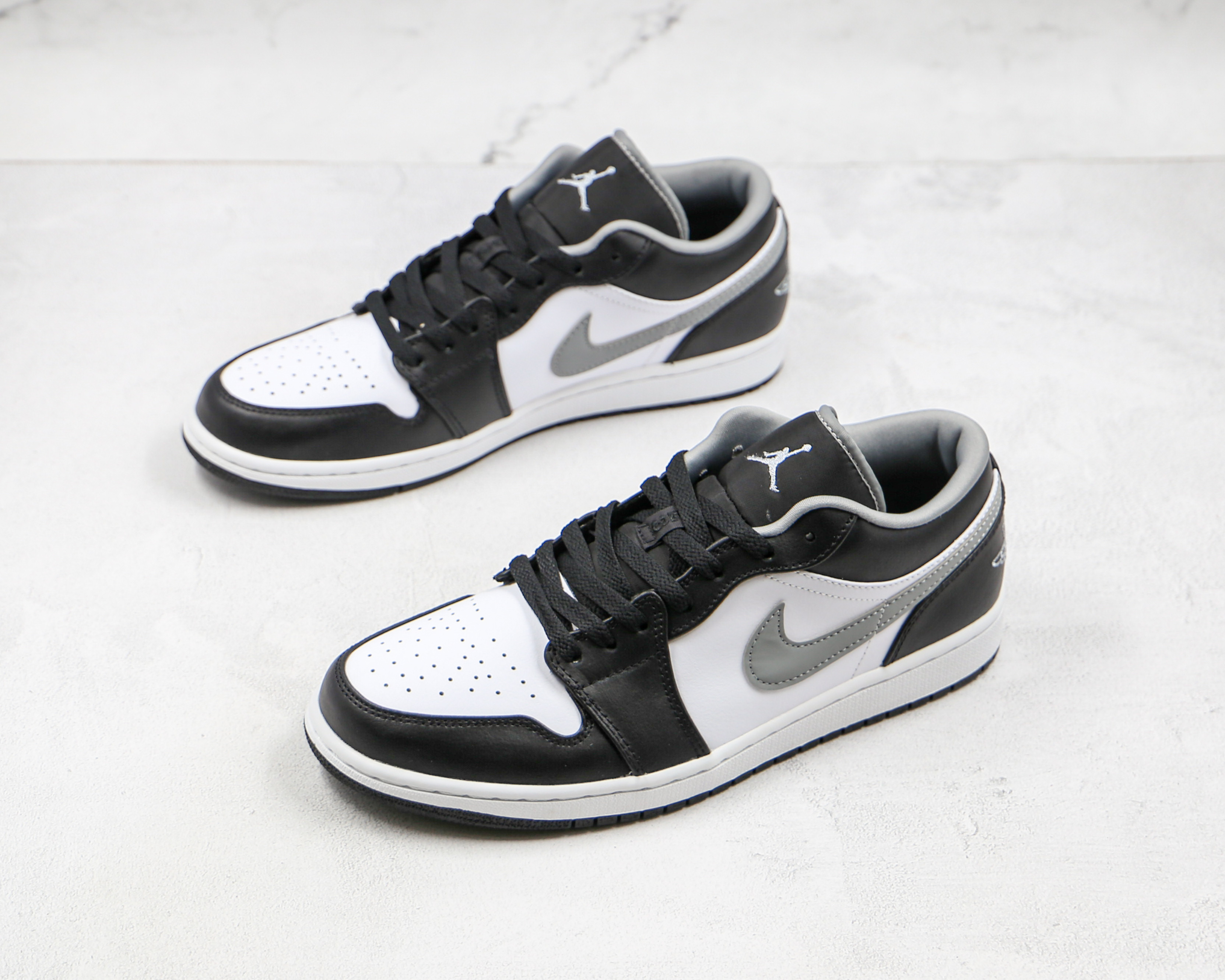 Air Jordan 1 Low Black Particle Grey