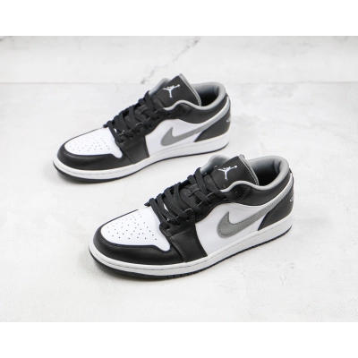 Air Jordan 1 Low Black Particle Grey 02