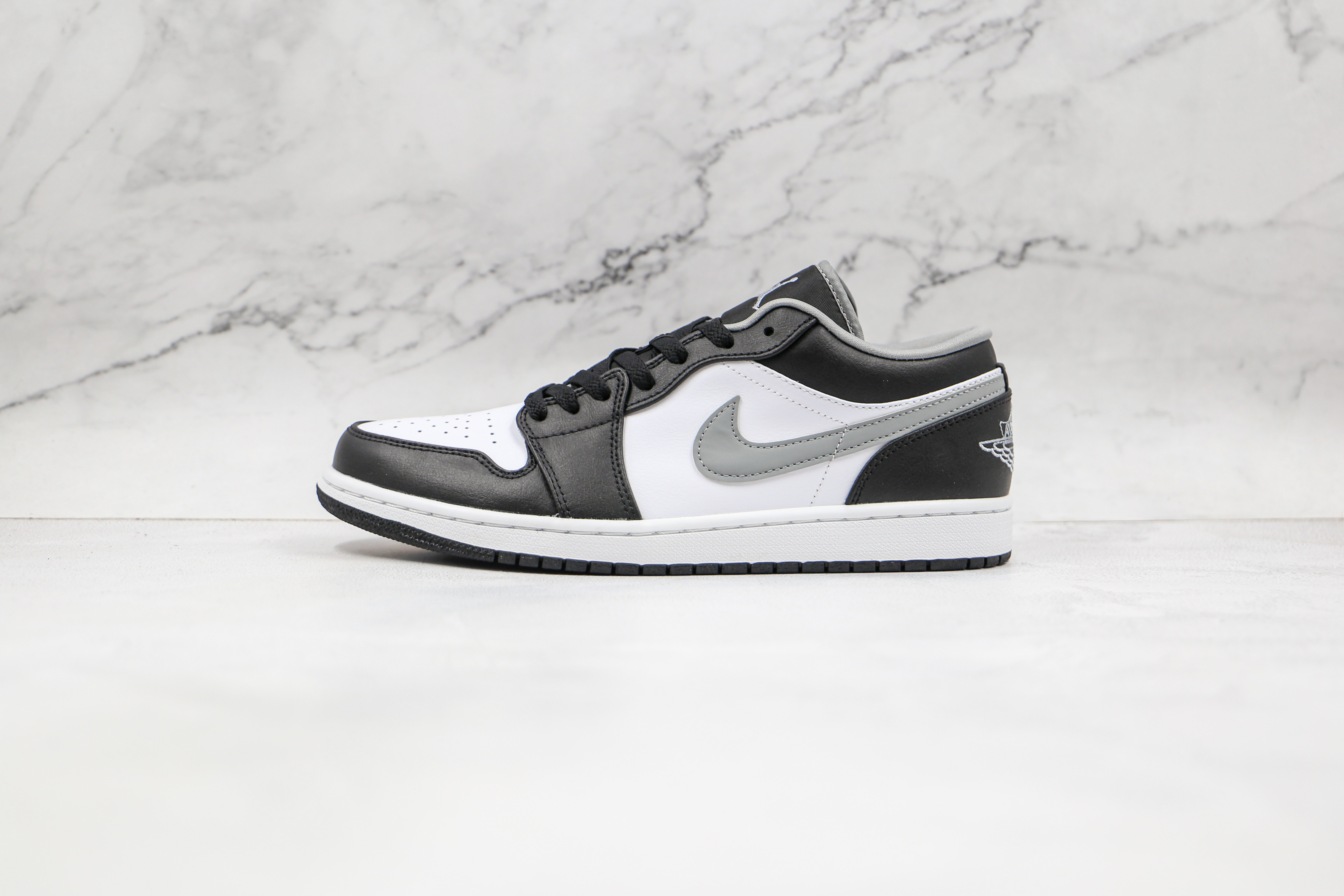Air Jordan 1 Low Black Particle Grey
