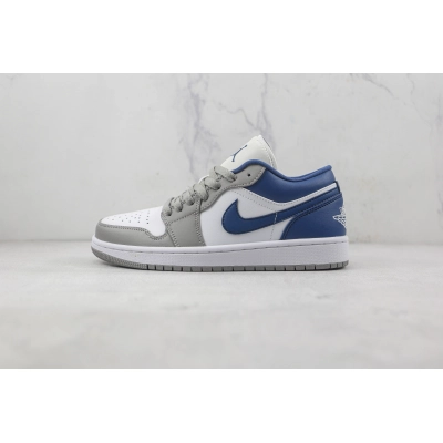 Air Jordan 1 Low Gray Blue 01