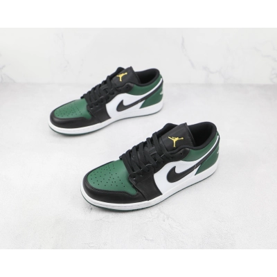 Air Jordan 1 Low Green Toe 02
