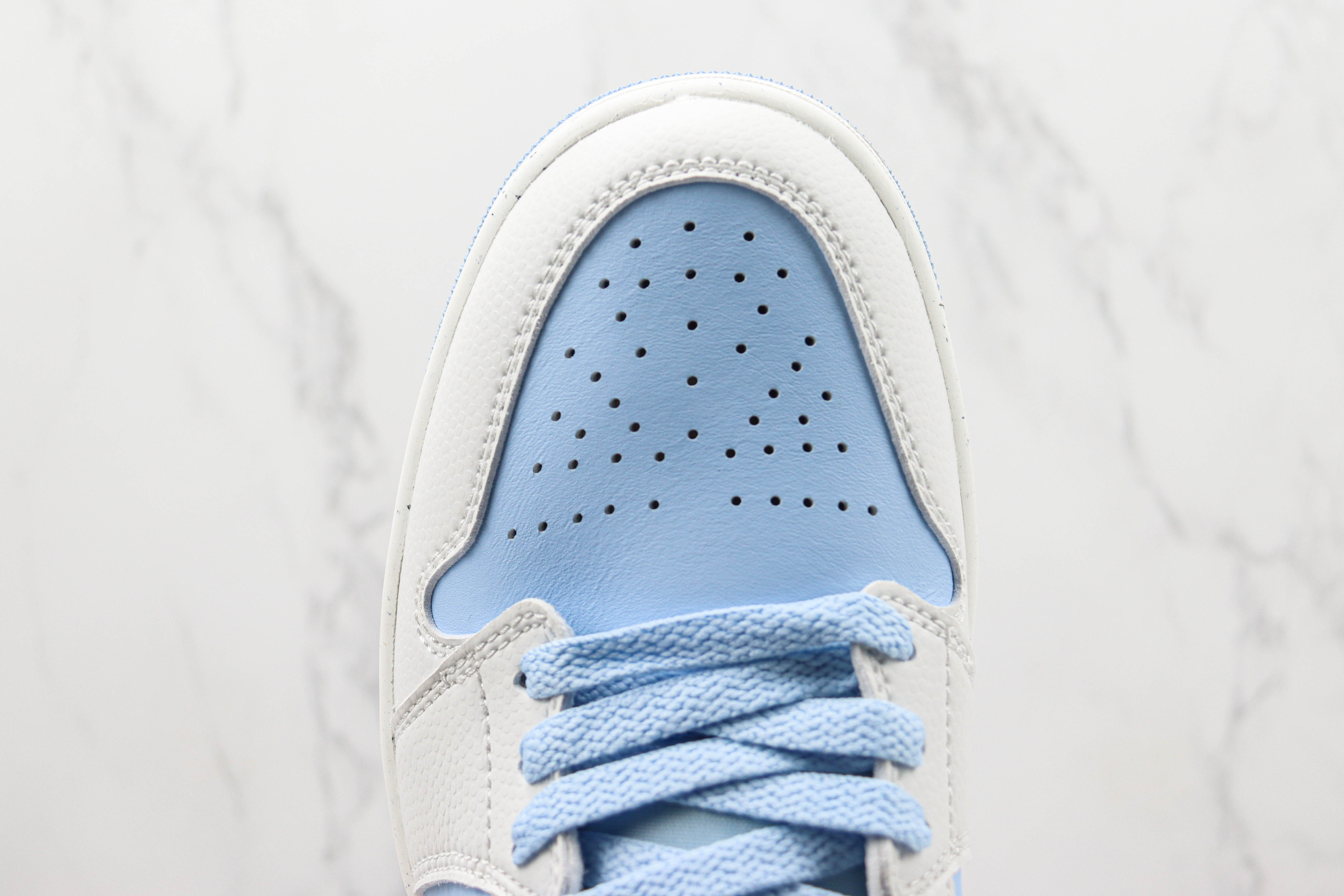 Air Jordan 1 Low Light Blue And White