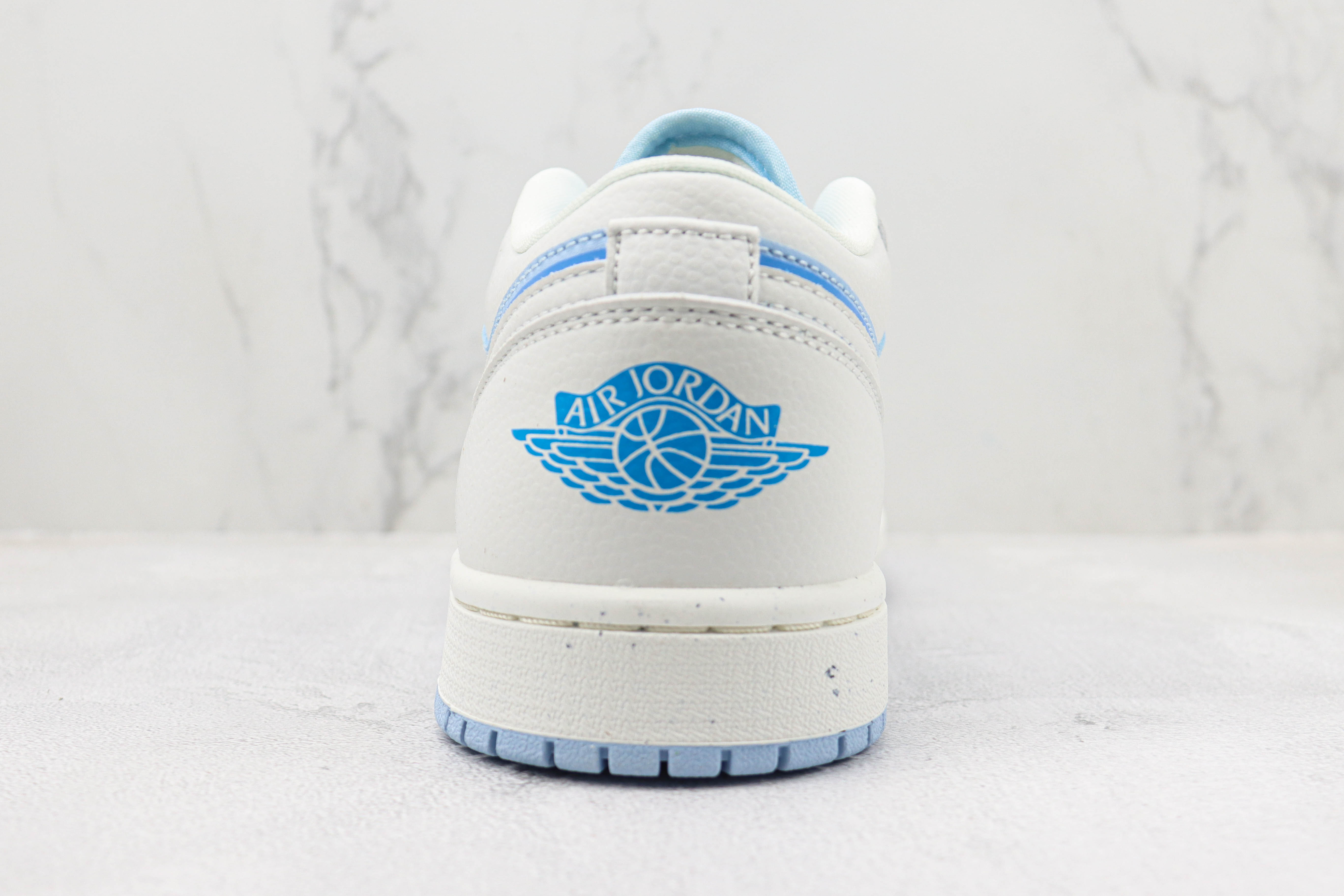 Air Jordan 1 Low Light Blue And White