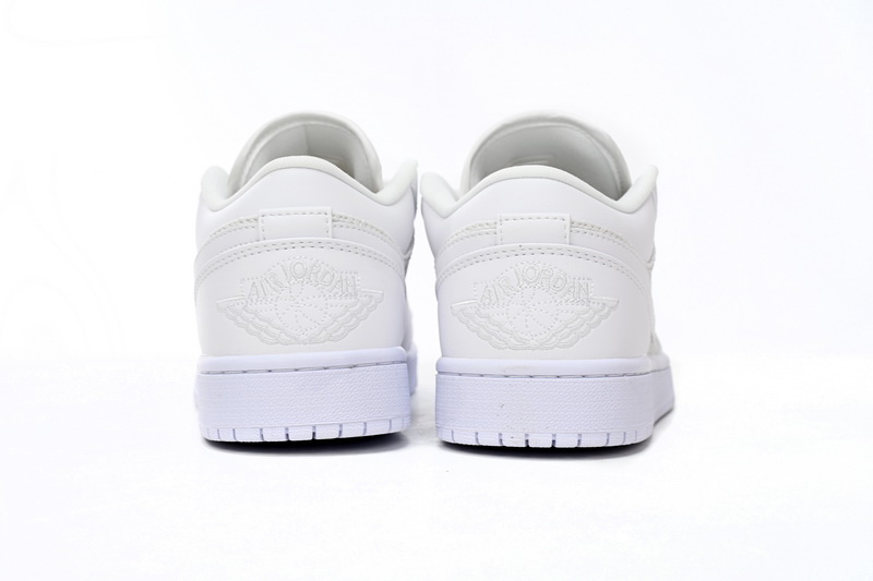 Air Jordan 1 Low Quilted “Triple White”