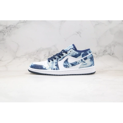 Air Jordan 1 Low“Washed Denim” 01