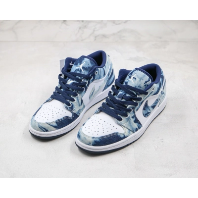 Air Jordan 1 Low“Washed Denim” 02