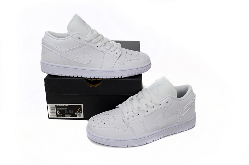Air Jordan 1 Low White Pure Platinum