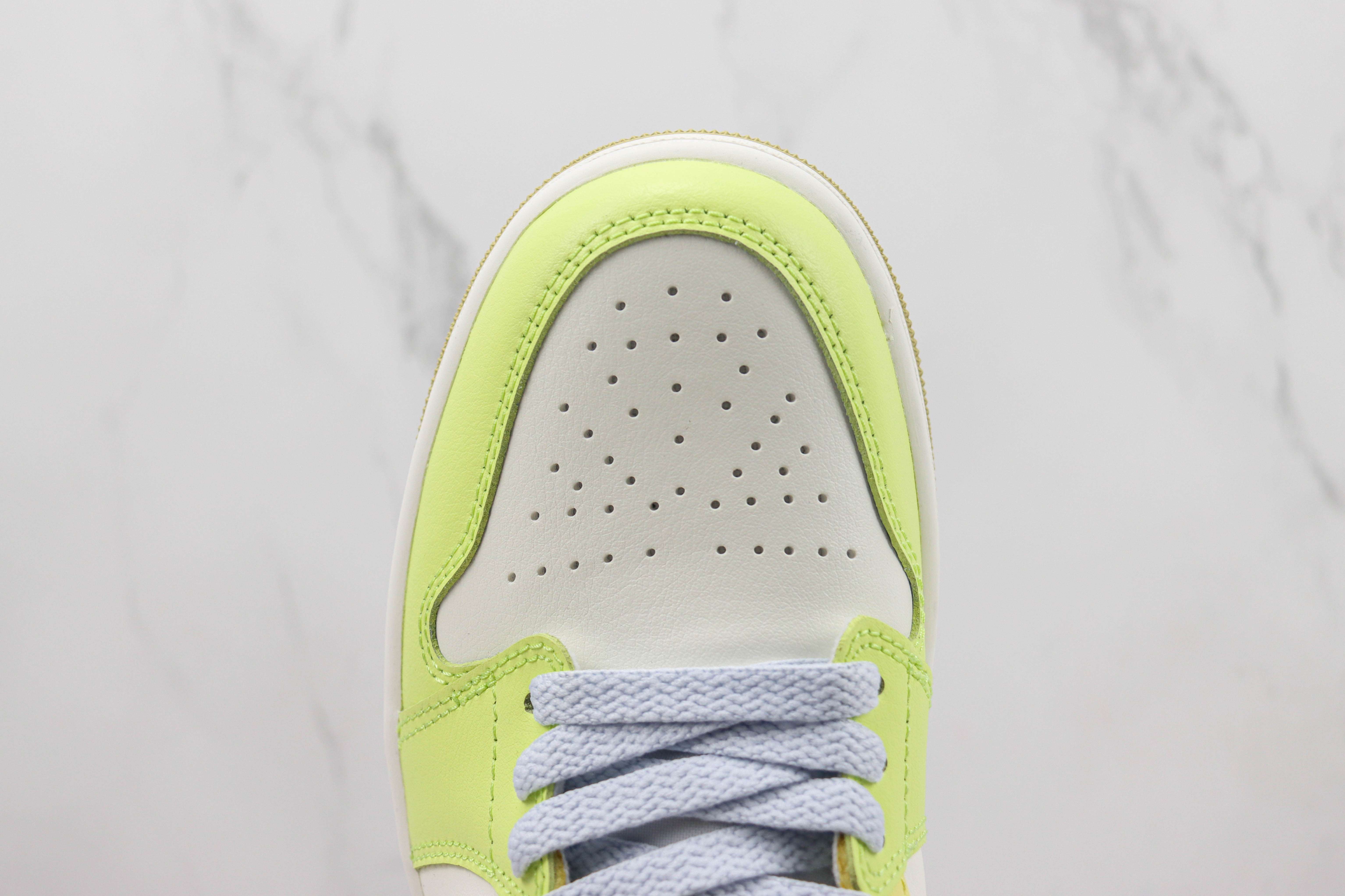 Air Jordan aj1 Low Green White