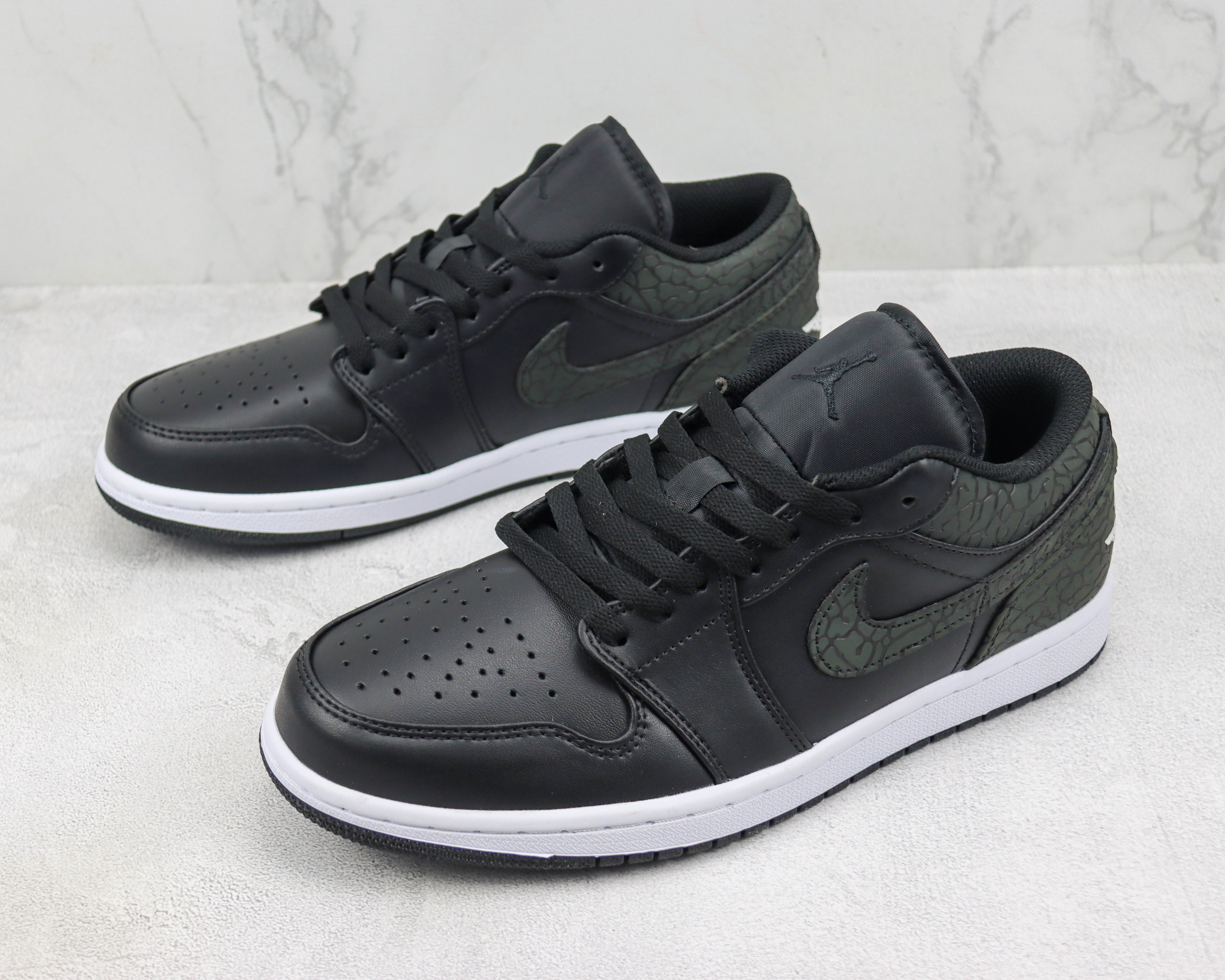 Air Jordan 1 Low "Black Elephant"