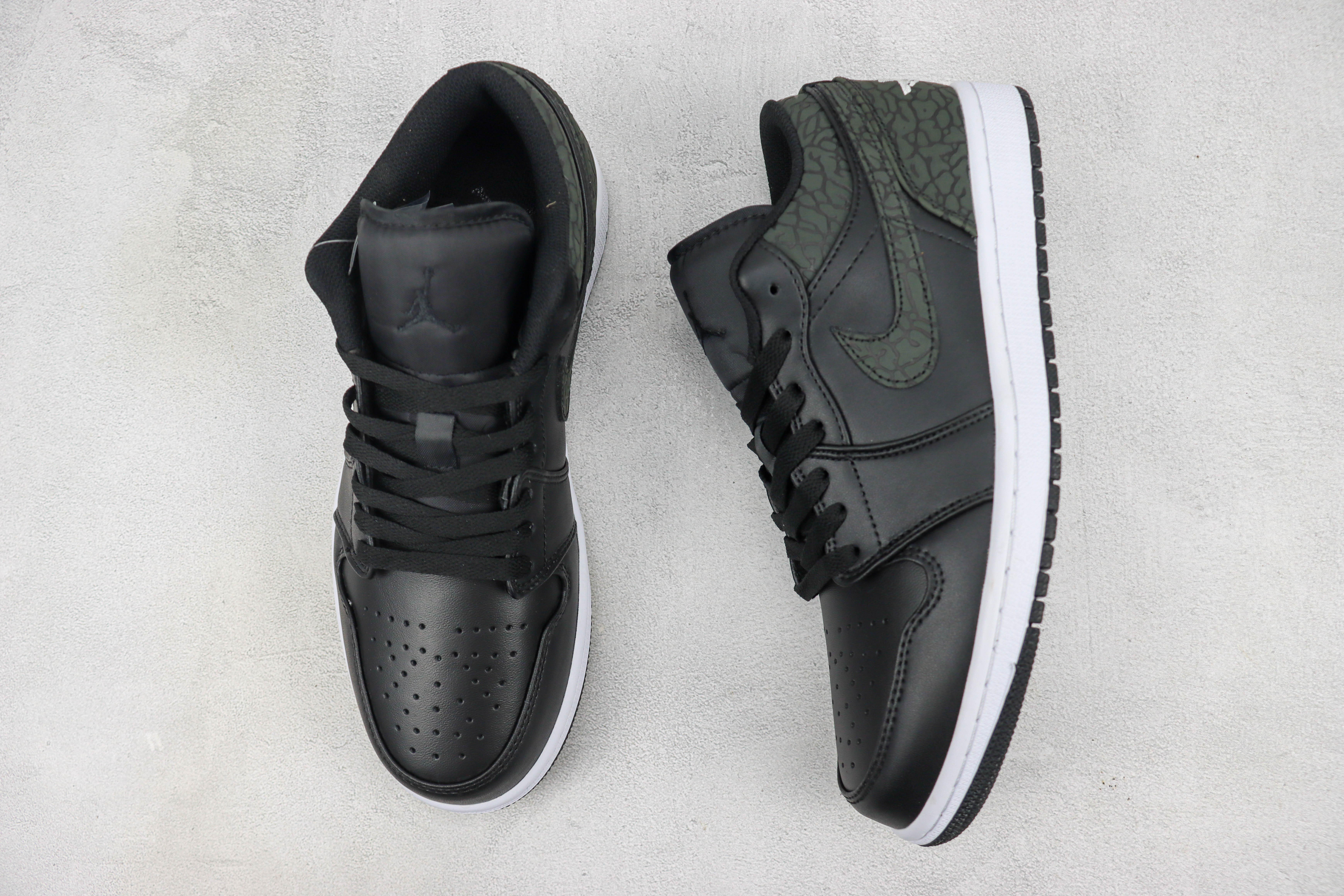 Air Jordan 1 Low "Black Elephant"