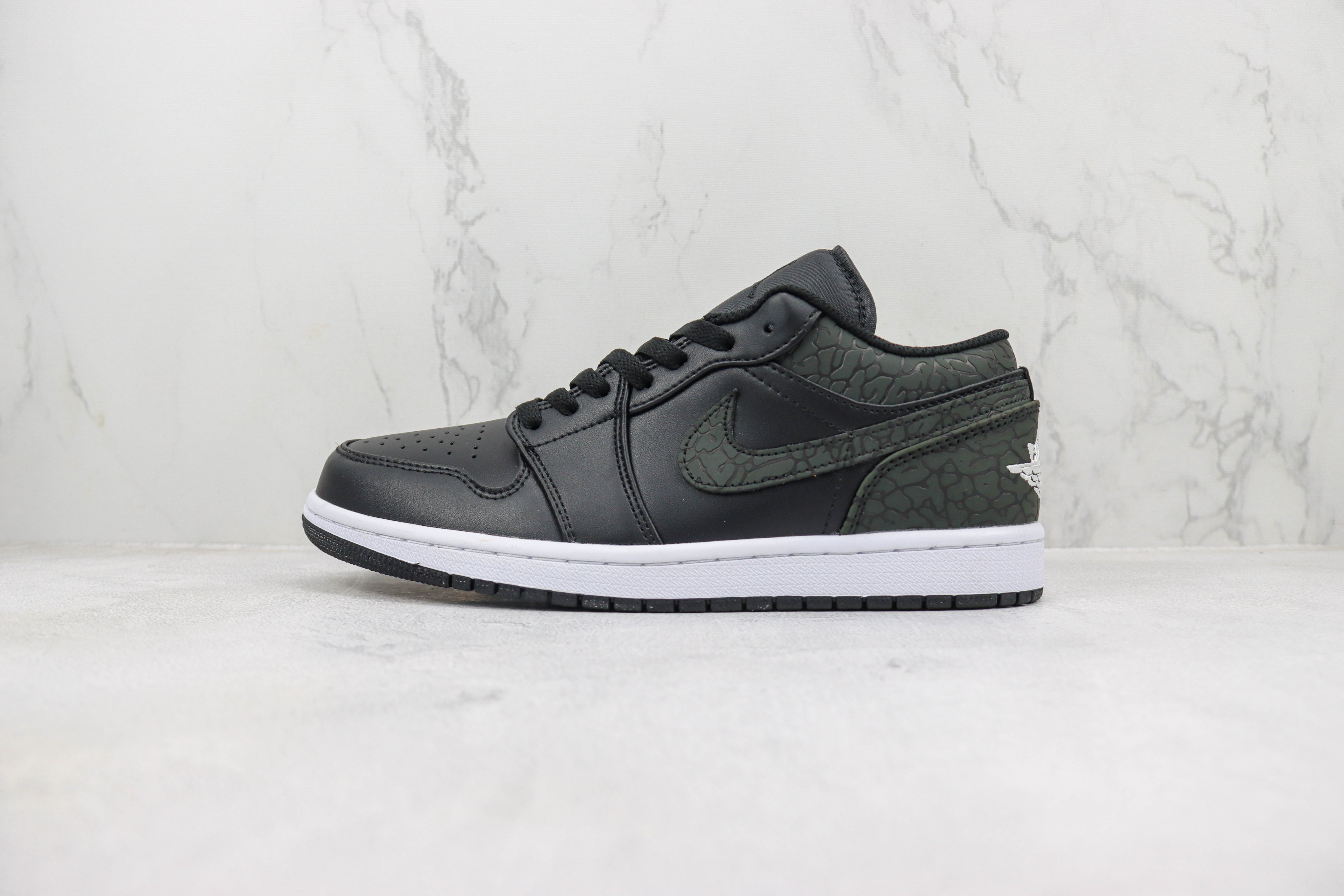 Air Jordan 1 Low "Black Elephant"