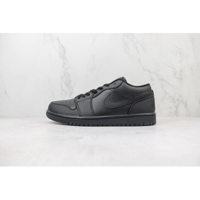 Air Jordan 1 Low “Triple Black” 01