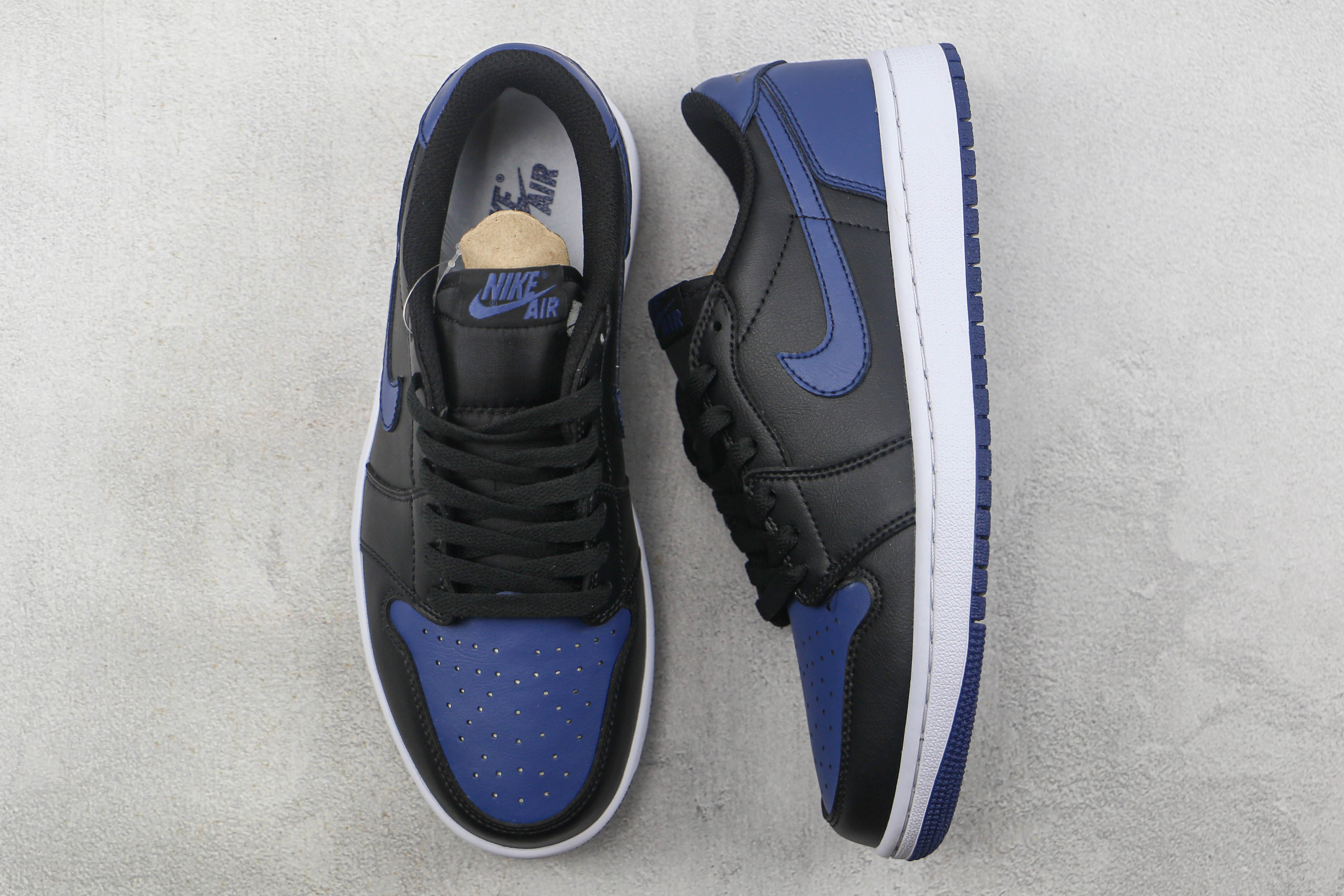 Air Jordan 1 Low Black Blue