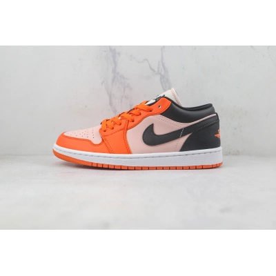 Air Jordan 1 Low Orange Black 01