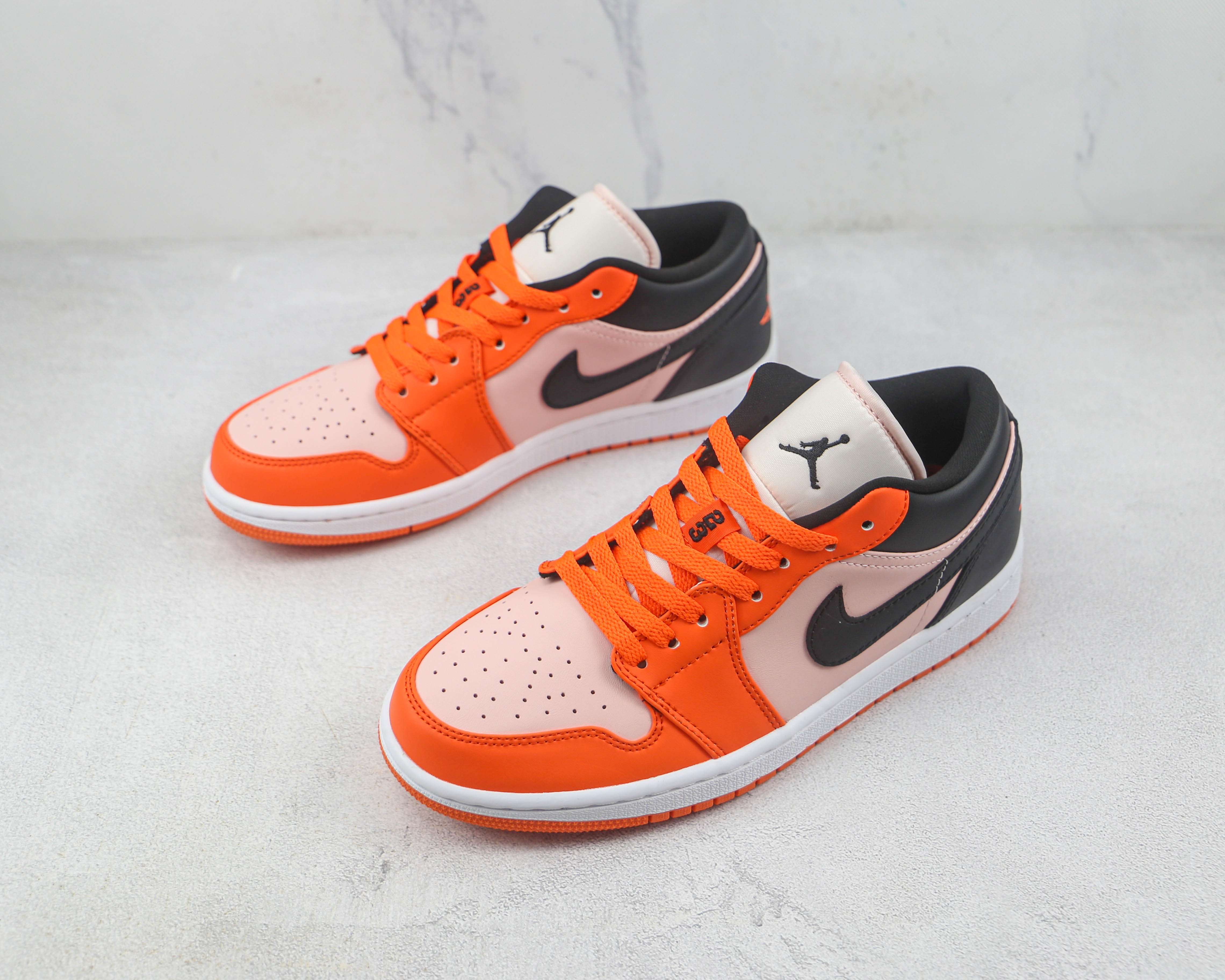 Air Jordan 1 Low Orange Black