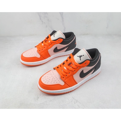 Air Jordan 1 Low Orange Black 02