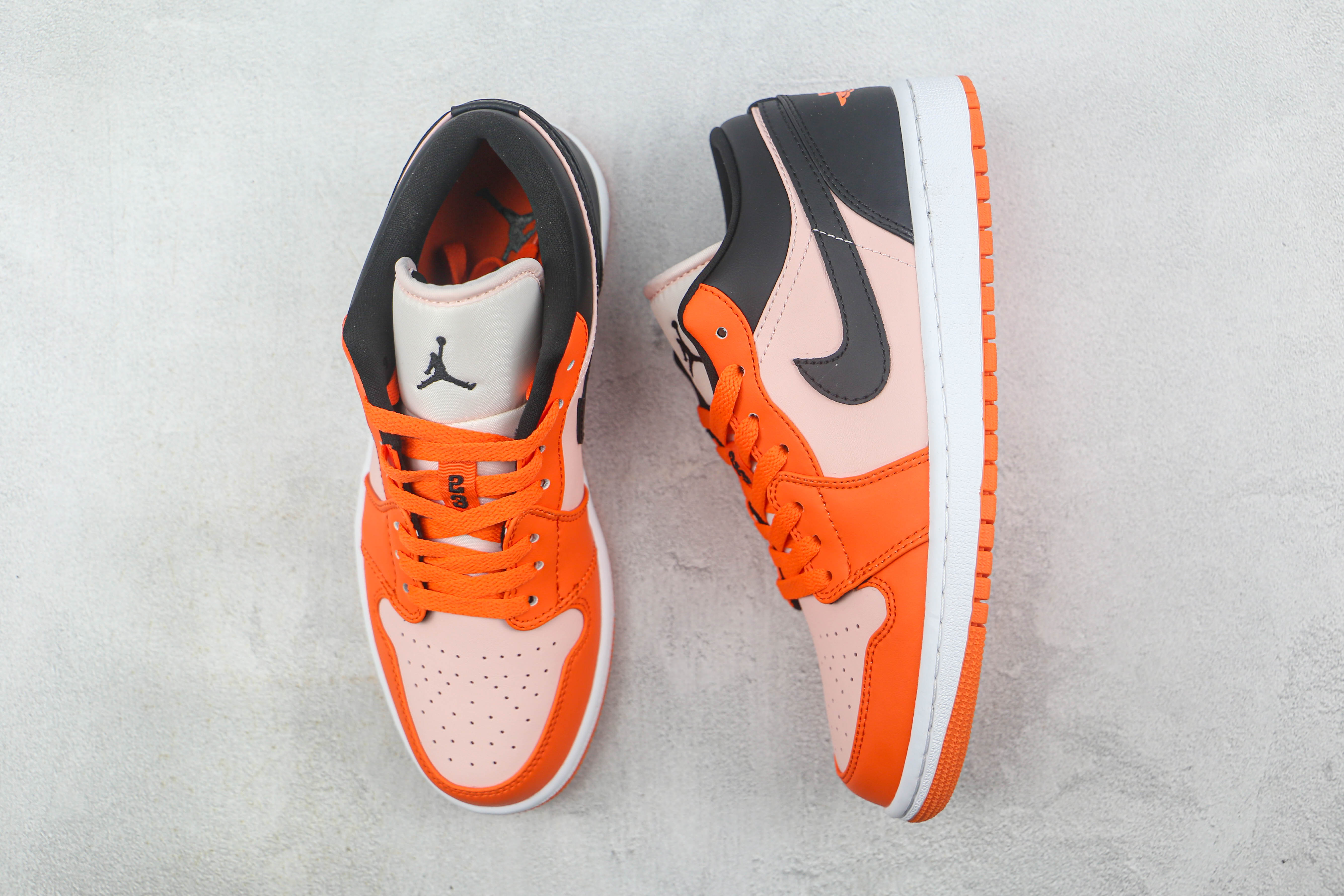 Air Jordan 1 Low Orange Black