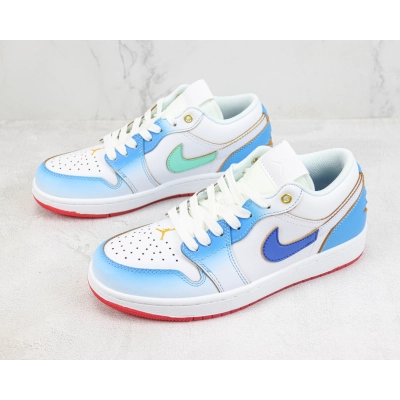 Air Jordan 1 Low SE Blue Gradient 02