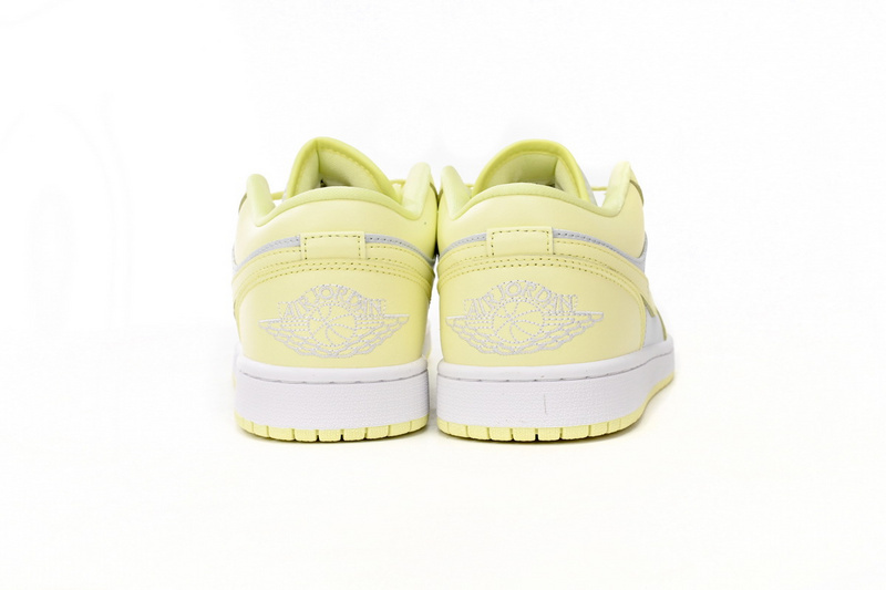 Air Jordan 1 Low Yellow And White