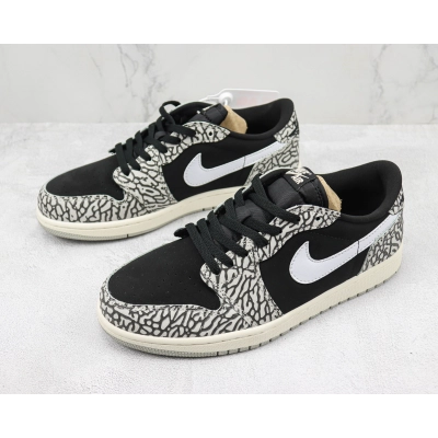 Travis Scott x Air Jordan 1 Low Black Gray Burst 02