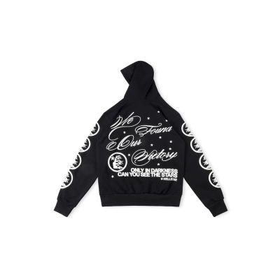 PKGoden Hellstar Black Hoodie Pullovers Casual 01