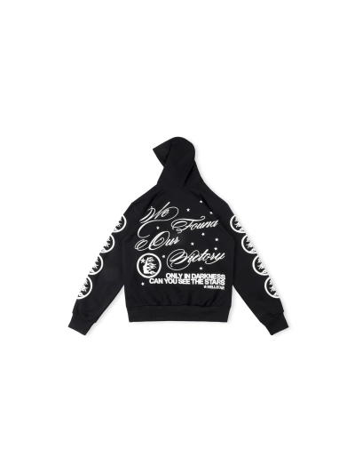  Hellstar Black Hoodie Pullovers Casual 01