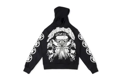  Hellstar Black Hoodie Pullovers Casual 02