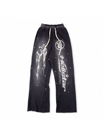  Hellstar Black Sweatpants 01