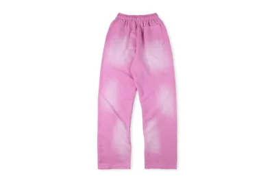  Hellstar Flame Sweatpants Pink 02