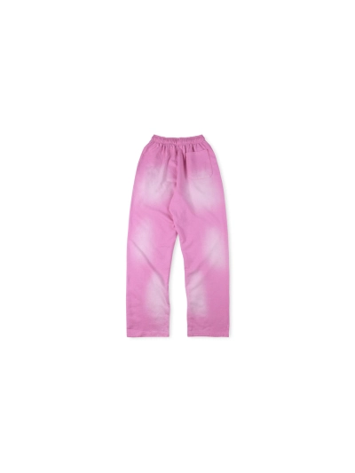  Hellstar Flame Sweatpants Pink 02