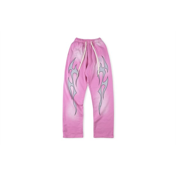 Hellstar Flame Sweatpants Pink